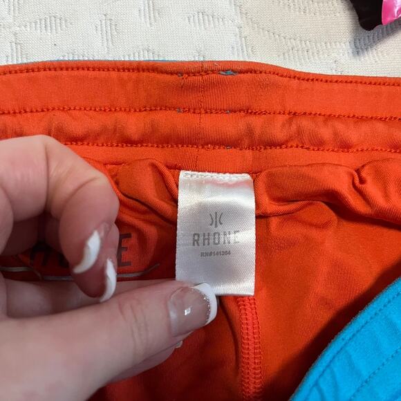 Rhone Men's Blue Athletic Shorts Size Medium - Picture 3 of 7